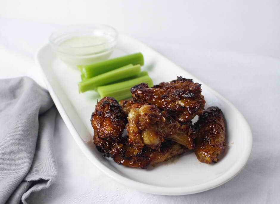 Hawaiian Chicken Wings with Pineapple Recipe