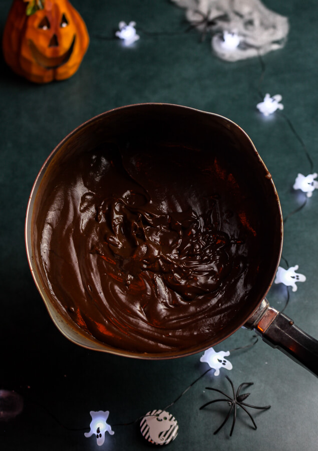 Chocolate Pudding with Coffee