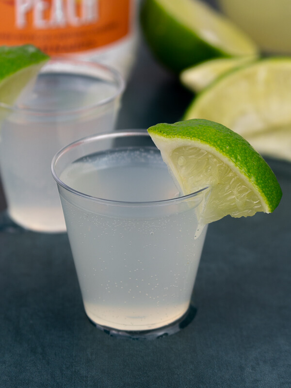 White Tea Shots with Tequila