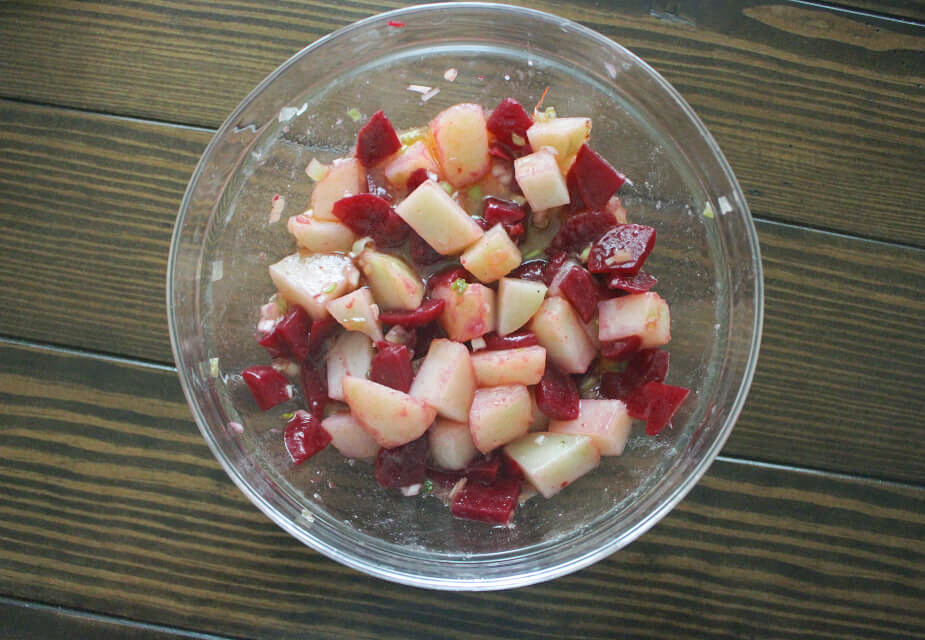 Julia Child Rice and Beet Salad