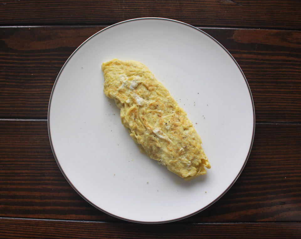 Julia Child l'Omelette Brouillee