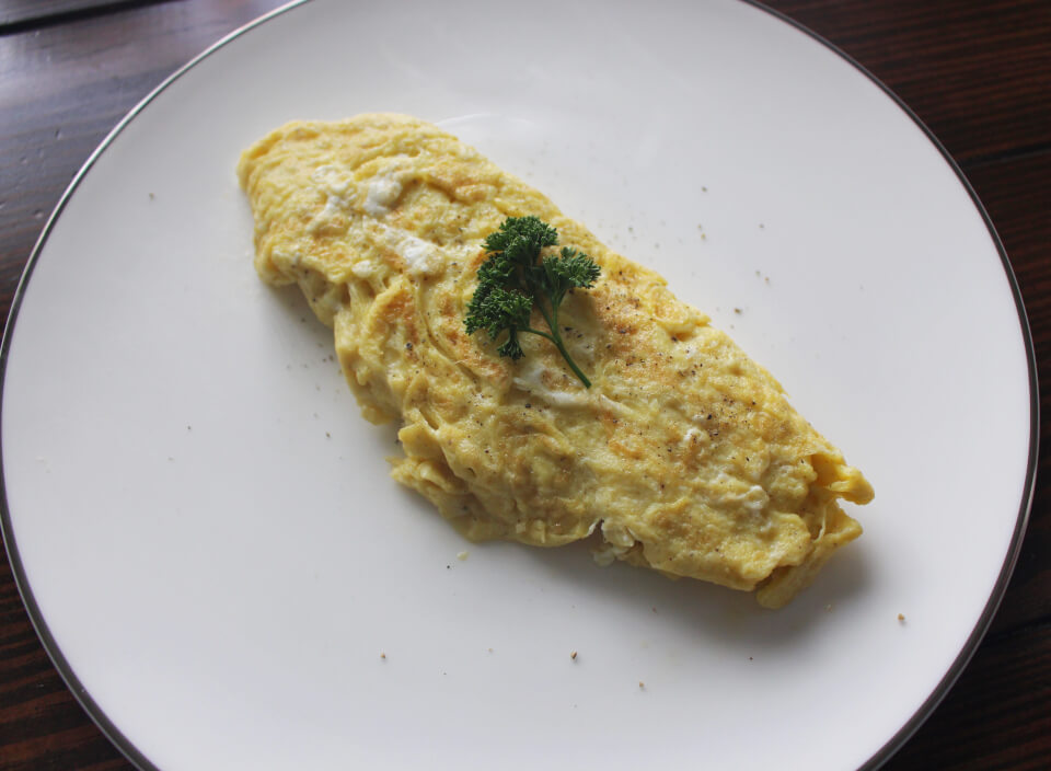 Scrambled Omelette Julia Child