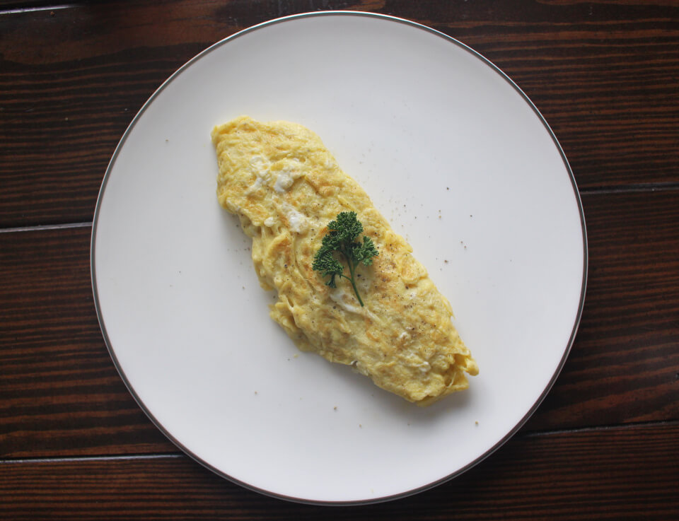Julia Child's Scrambled Omelette