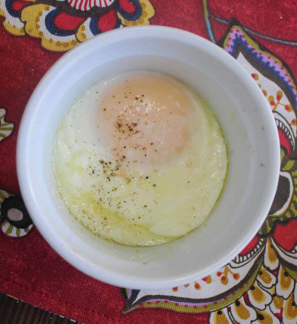 Shirred Eggs Julia Child Oeufs Miroir