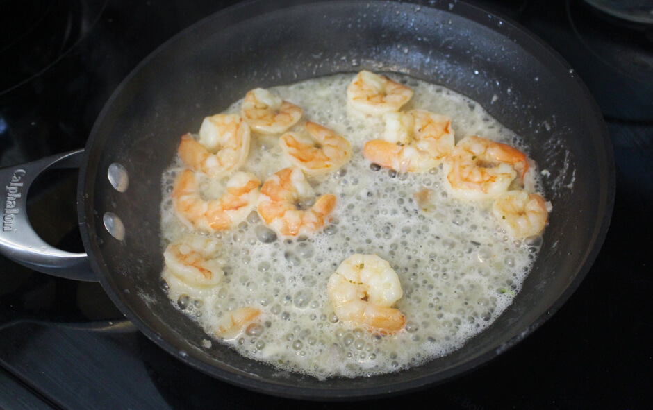 Julia Child Buttered Shrimp