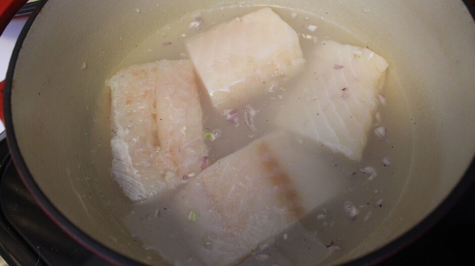 Julia Child Poached Fish