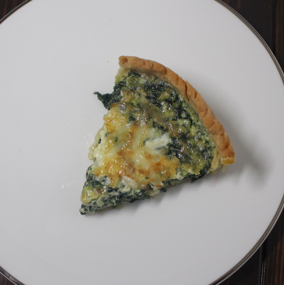 Julia Child Spinach Quiche