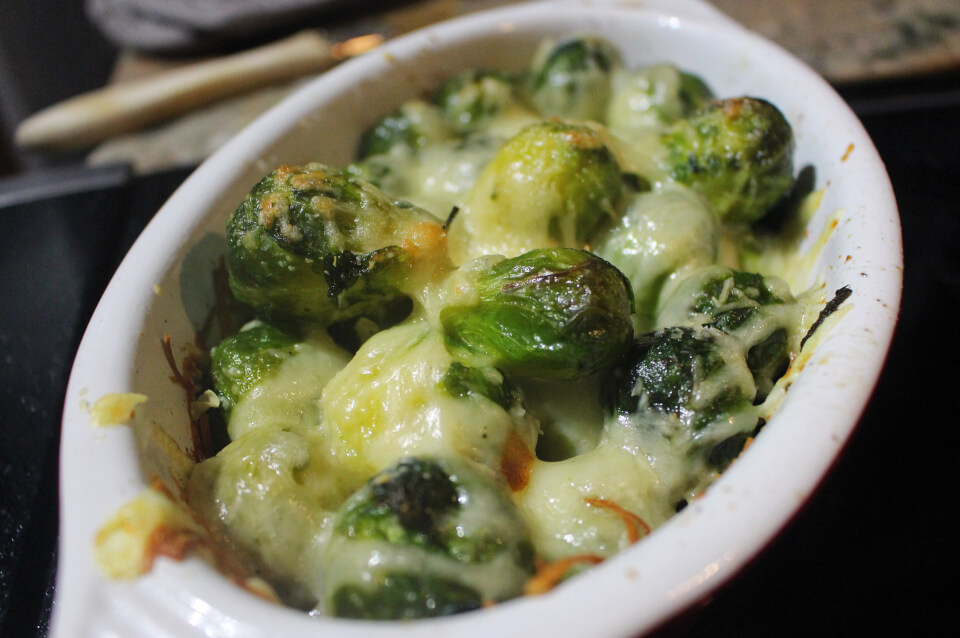 Julia Child Brussels Sprouts Browned with Cheese Mastering the Art of French Cooking