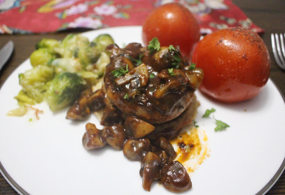 Julia Child Filet Steaks with Mushroom and Madeira Sauce Mastering the Art of French Cooking